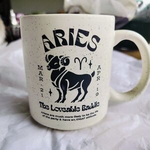 Aries The Loveable Baddie Zodiac Mug By Typo